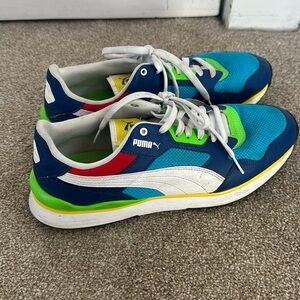 Size 11.5 puma sneakers. Great condition with very little wear